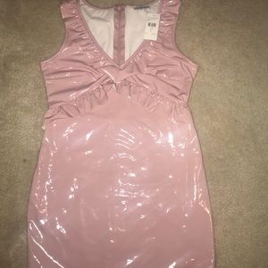 Pink Latex Dress